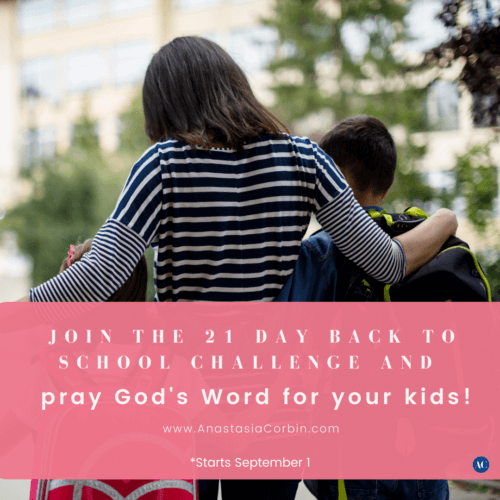 Join me for the Back to School Challenge 2022! I created the Back to School Challenge to lead us through 21 days of praying over our children.