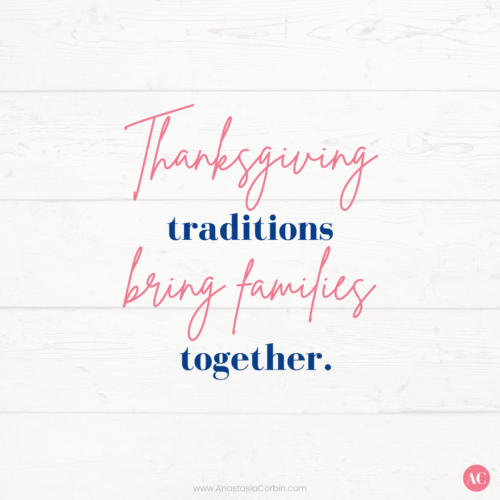 simple thanksgiving traditions