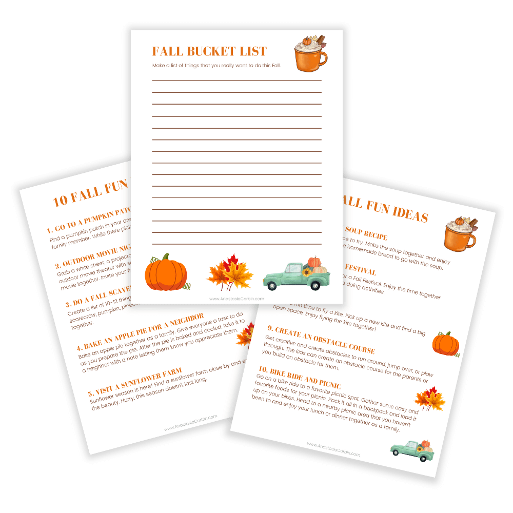 Fall Fun Ideas Product Features + Bonus Templates (1)